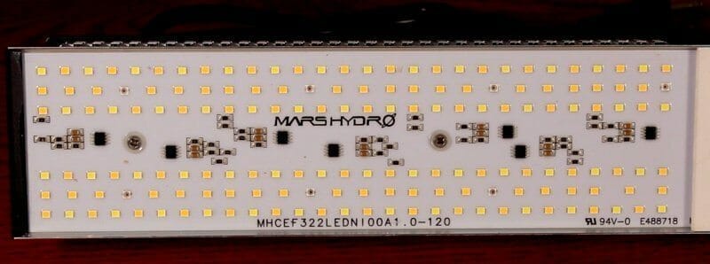 LED emitters on Mars Hydro SP 150